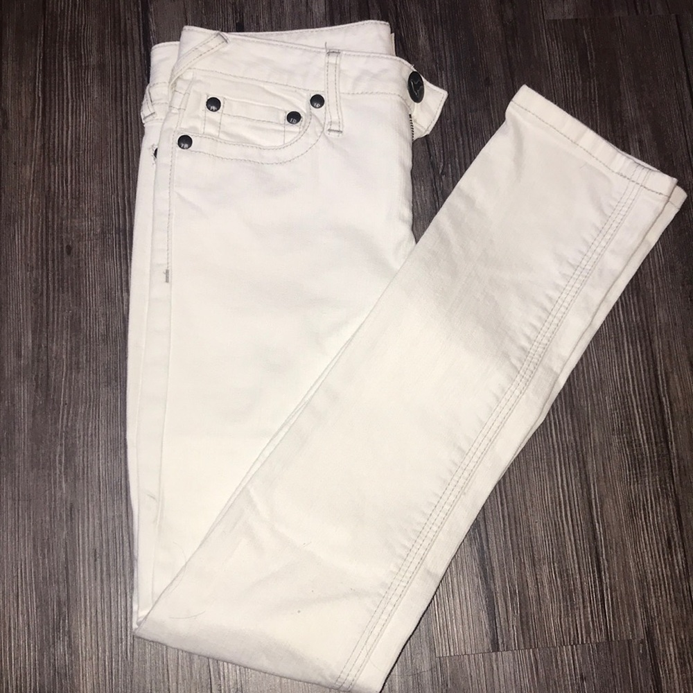 White Free People Jeans